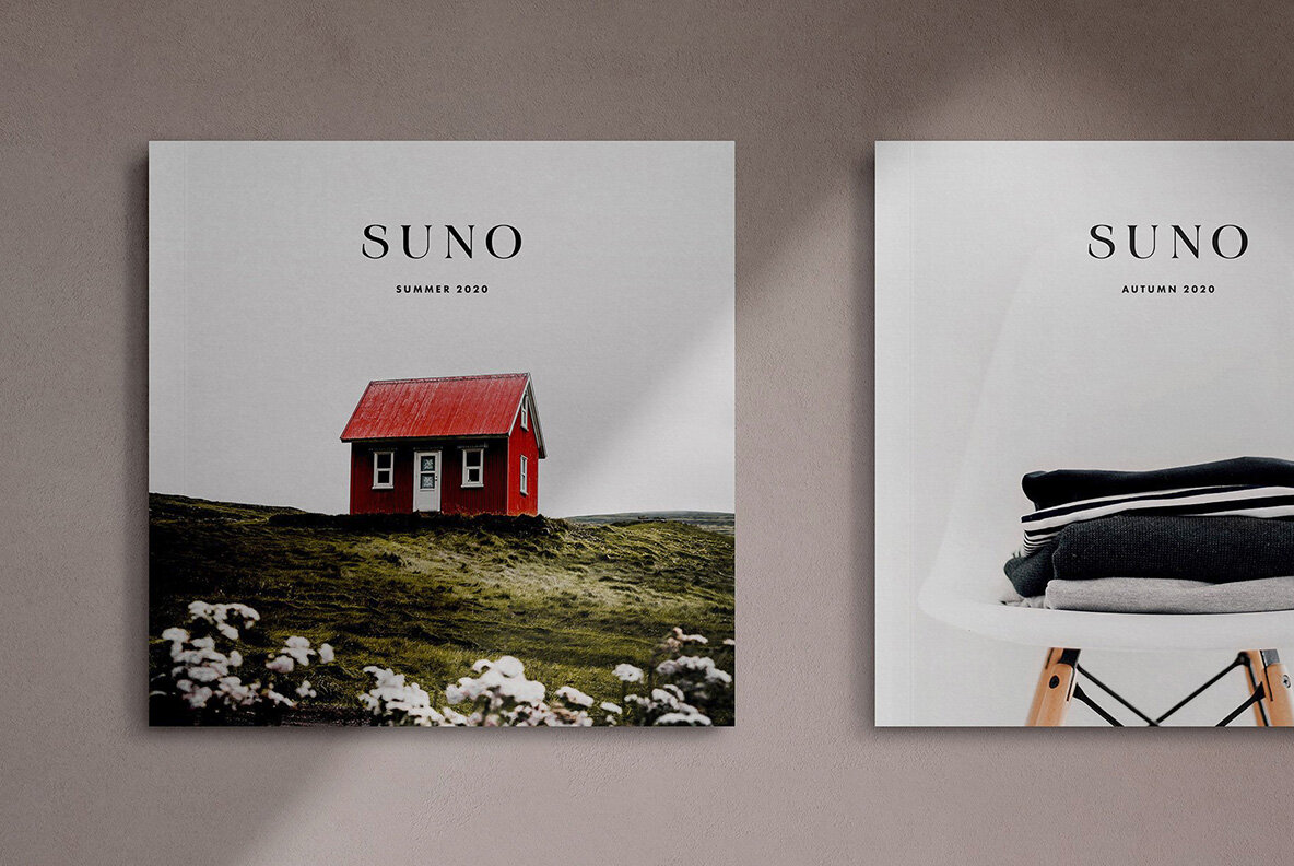 Suno Magazine Mockup Kit Suno Magazine Mockup Kit