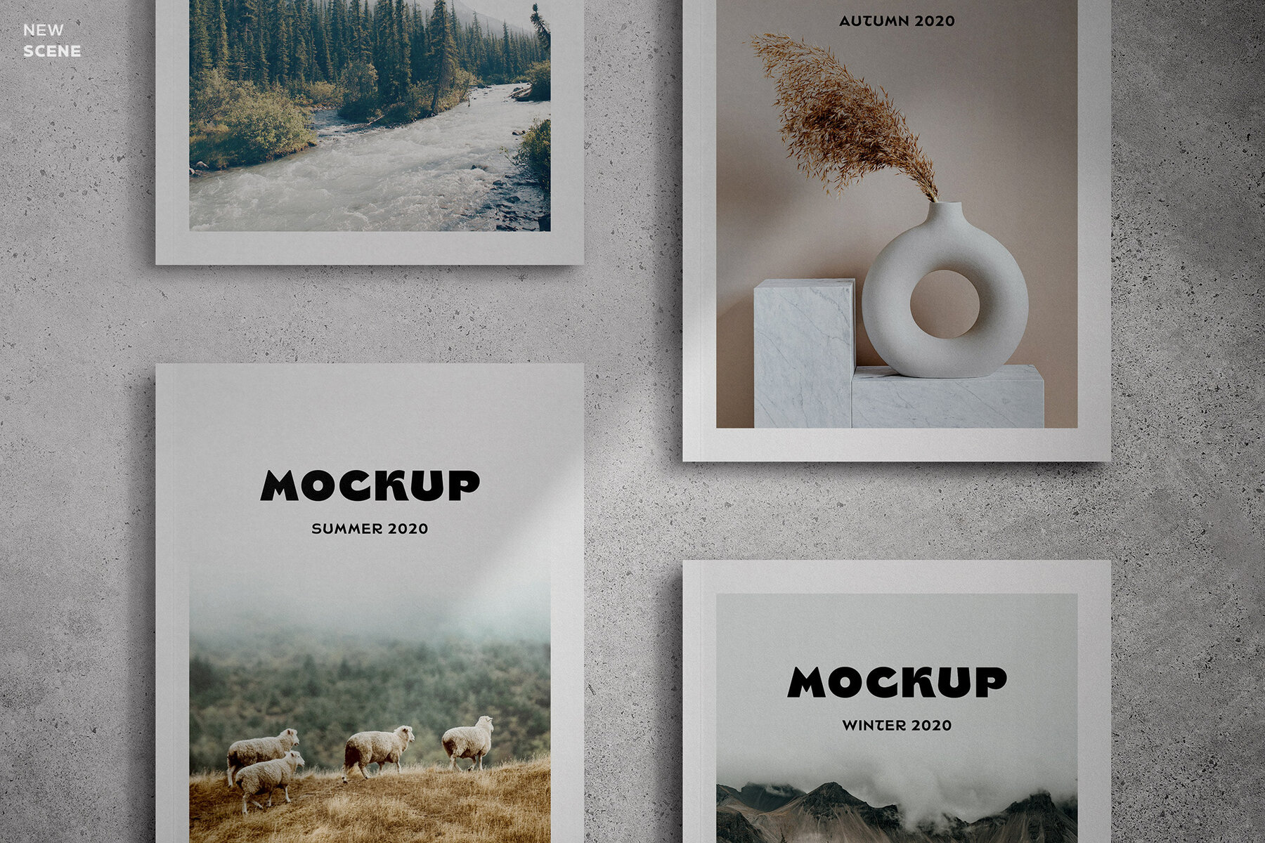 Suno Magazine Mockup Kit 15