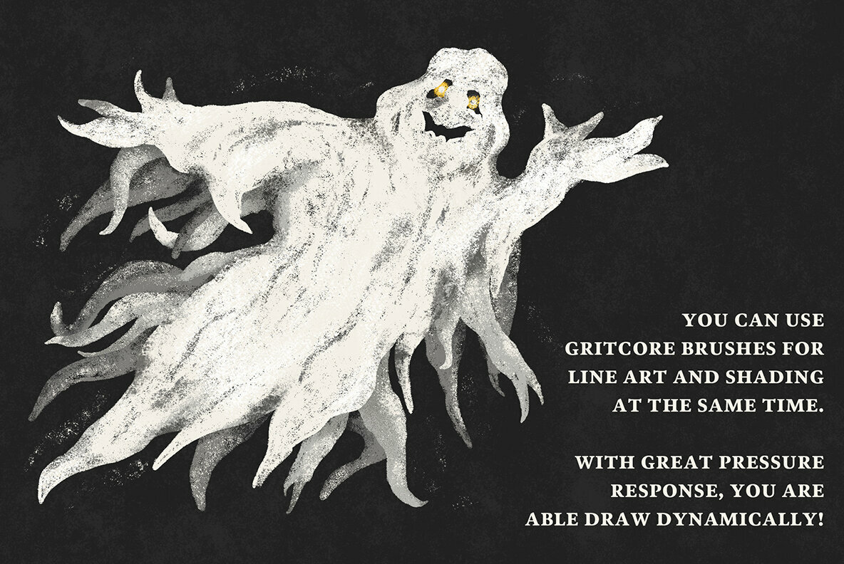 Gritcore Brushes for Procreate Gritcore Brushes for Procreate