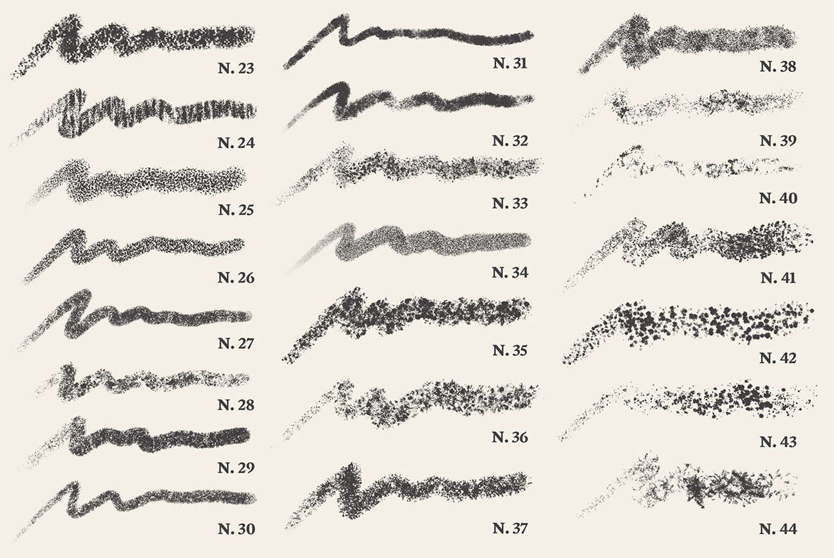 Gritcore Brushes for Procreate Gritcore Brushes for Procreate