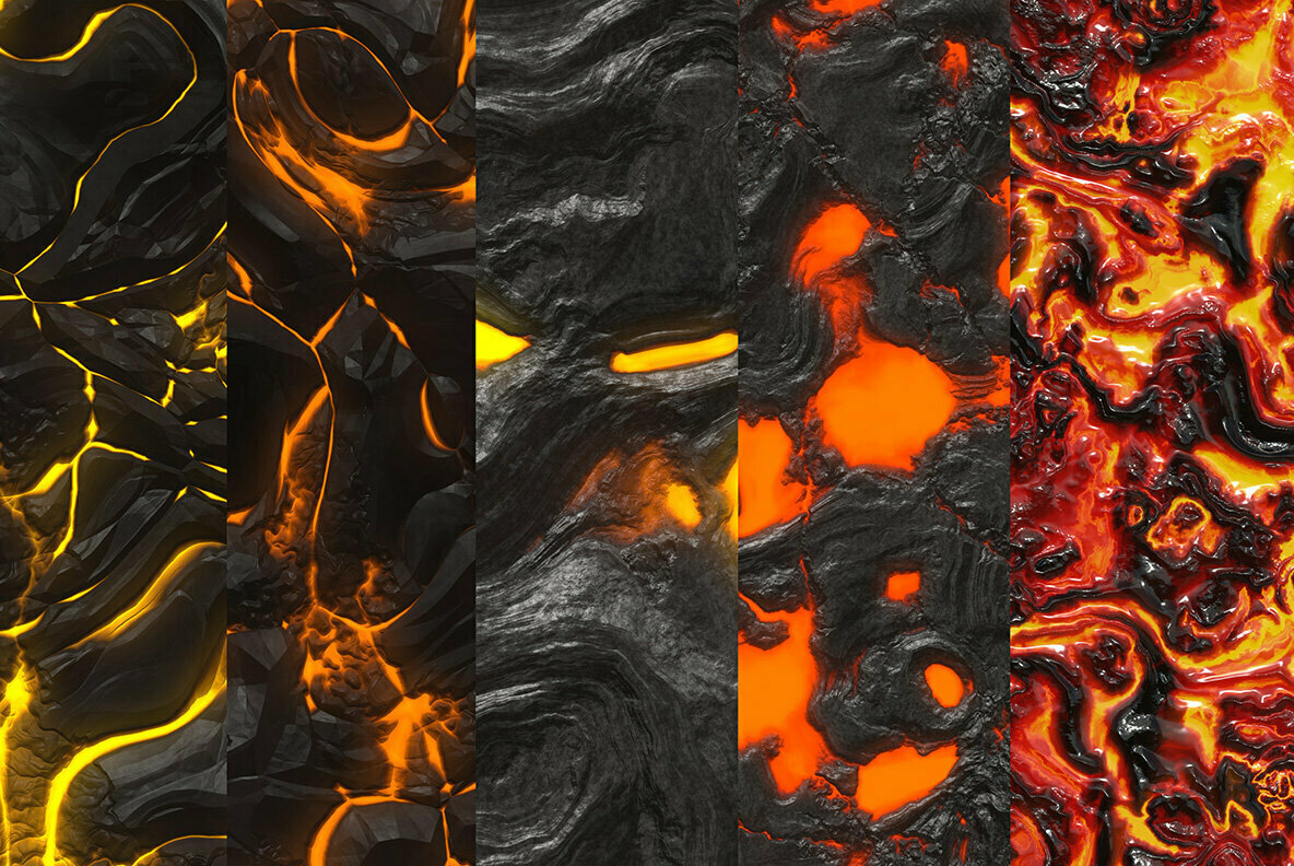 Fire and Lava Textures 2