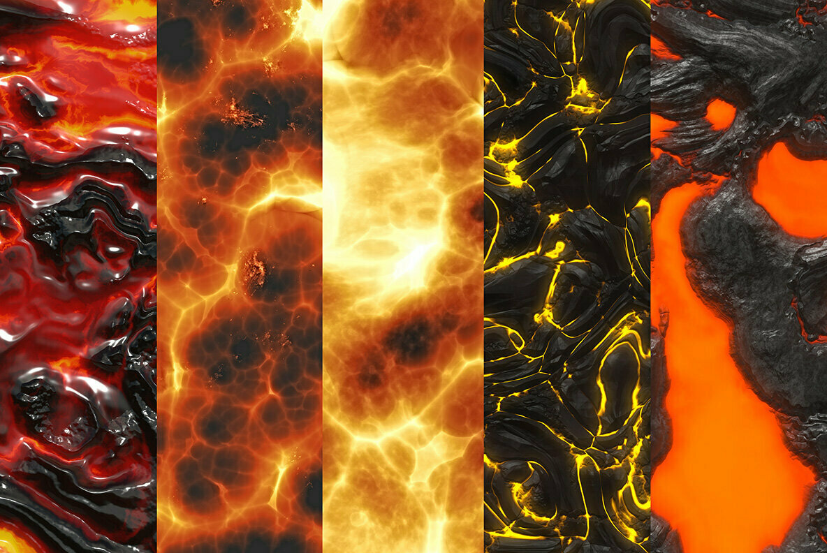 Fire and Lava Textures 3