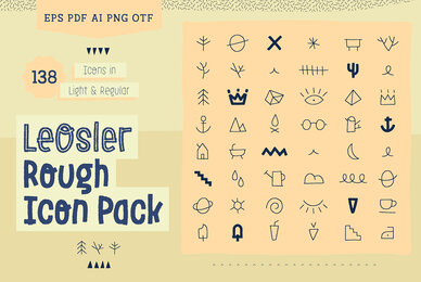 LeOsler Rough Icon Pack