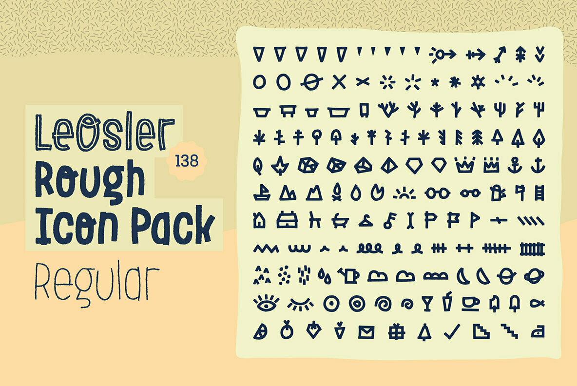 LeOsler Rough Icon Pack 3