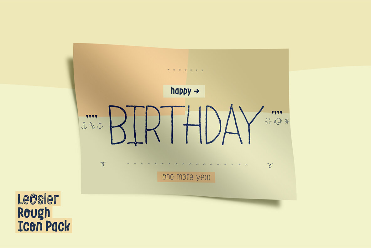 LeOsler Rough Icon Pack 8