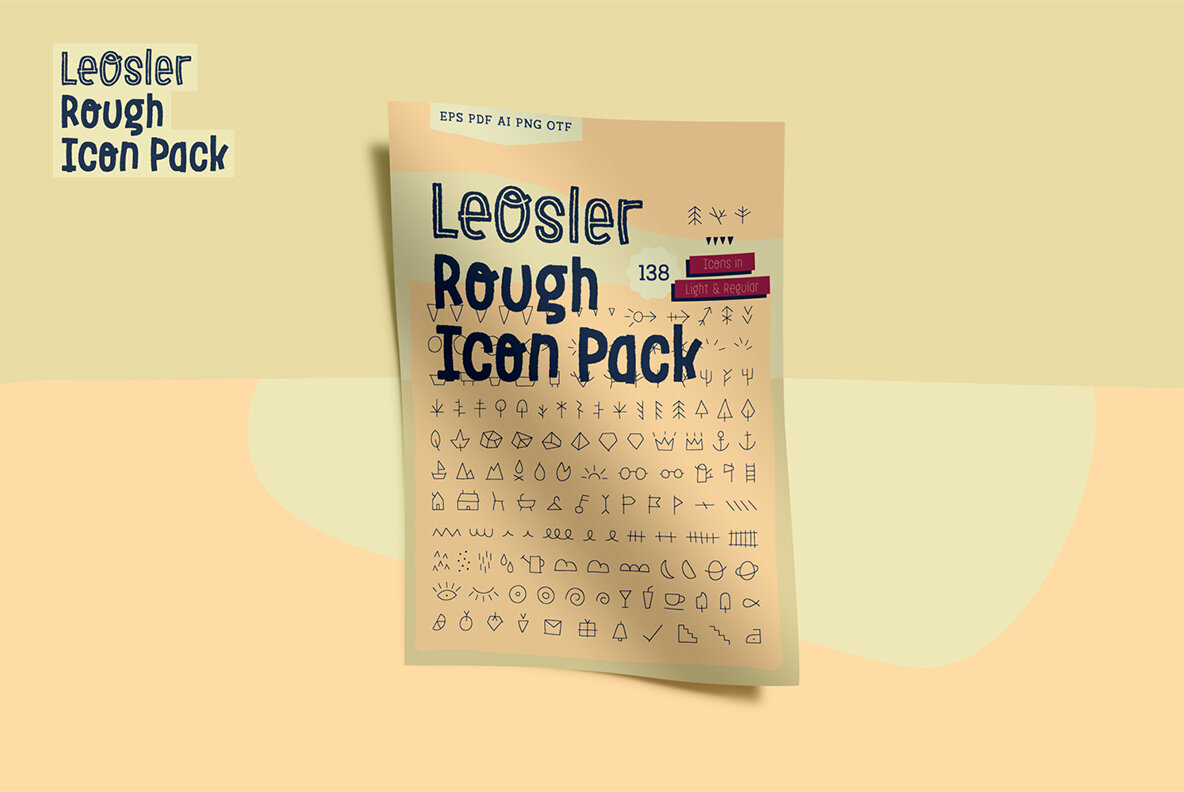 LeOsler Rough Icon Pack 10