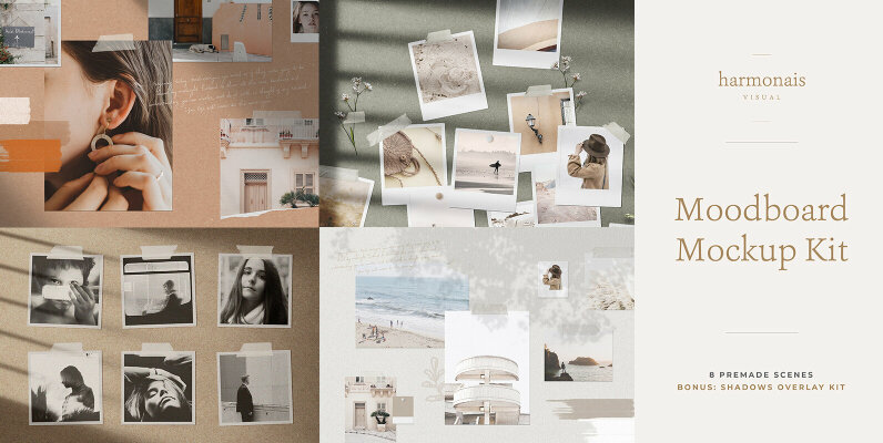 Moodboard Mockup Kit