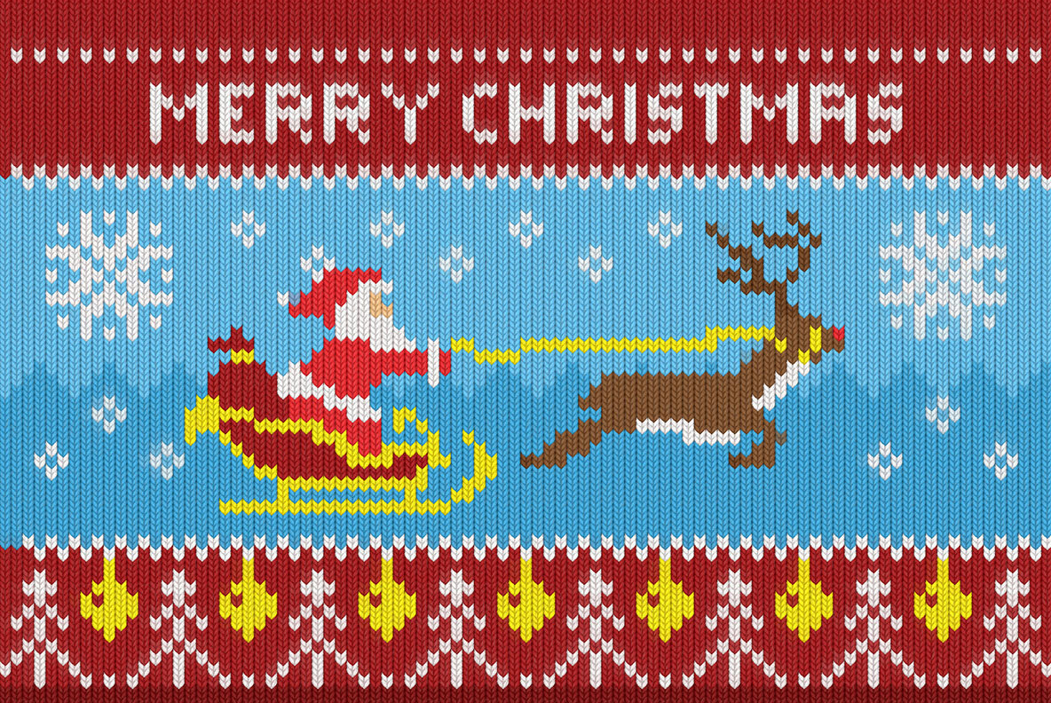 Ugly Christmas Sweater Action Ugly Christmas Sweater Action