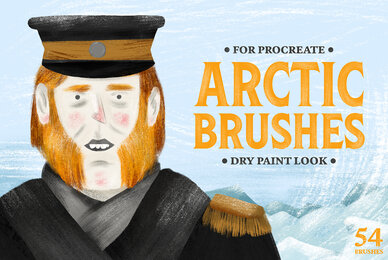 Arctic Dry Brushes for Procreate