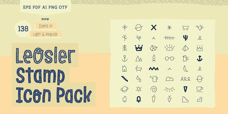 LeOsler Stamp Icon Pack