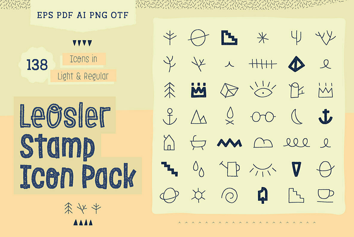 LeOsler Stamp Icon Pack 1