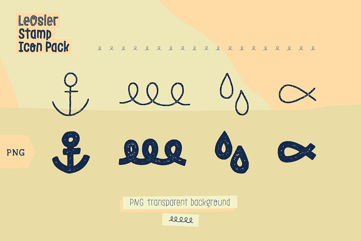 LeOsler Stamp Icon Pack 7
