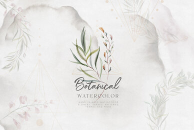 Watercolor Botanical Collection