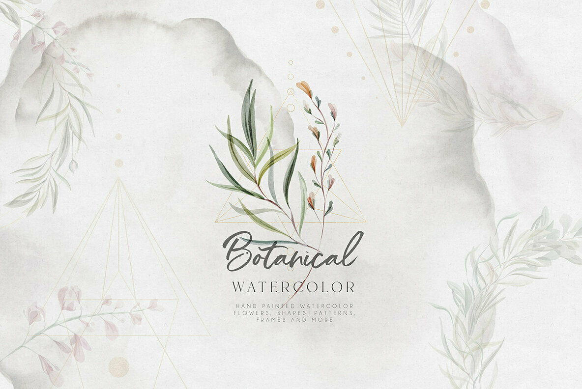 Watercolor Botanical Collection 1
