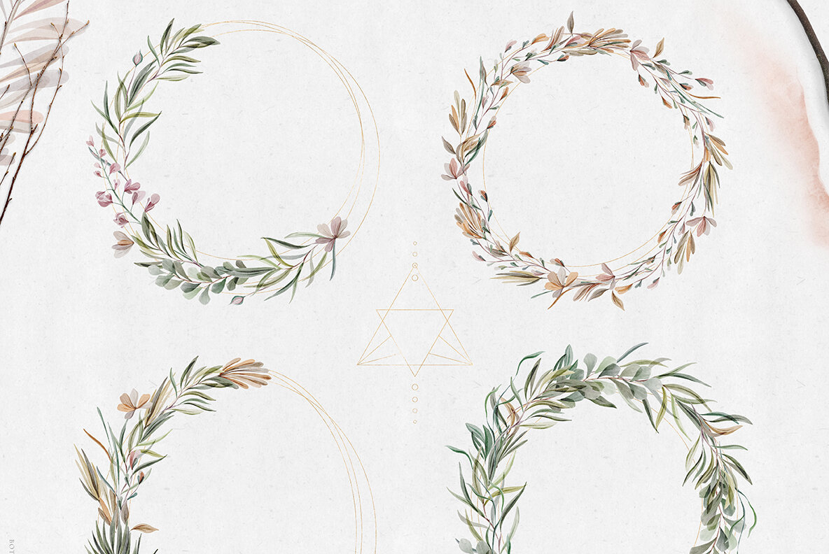 Watercolor Botanical Collection 6