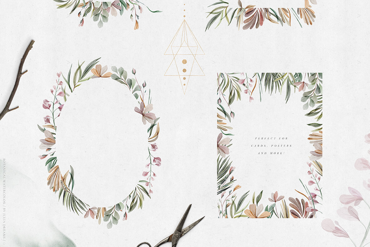 Watercolor Botanical Collection 8