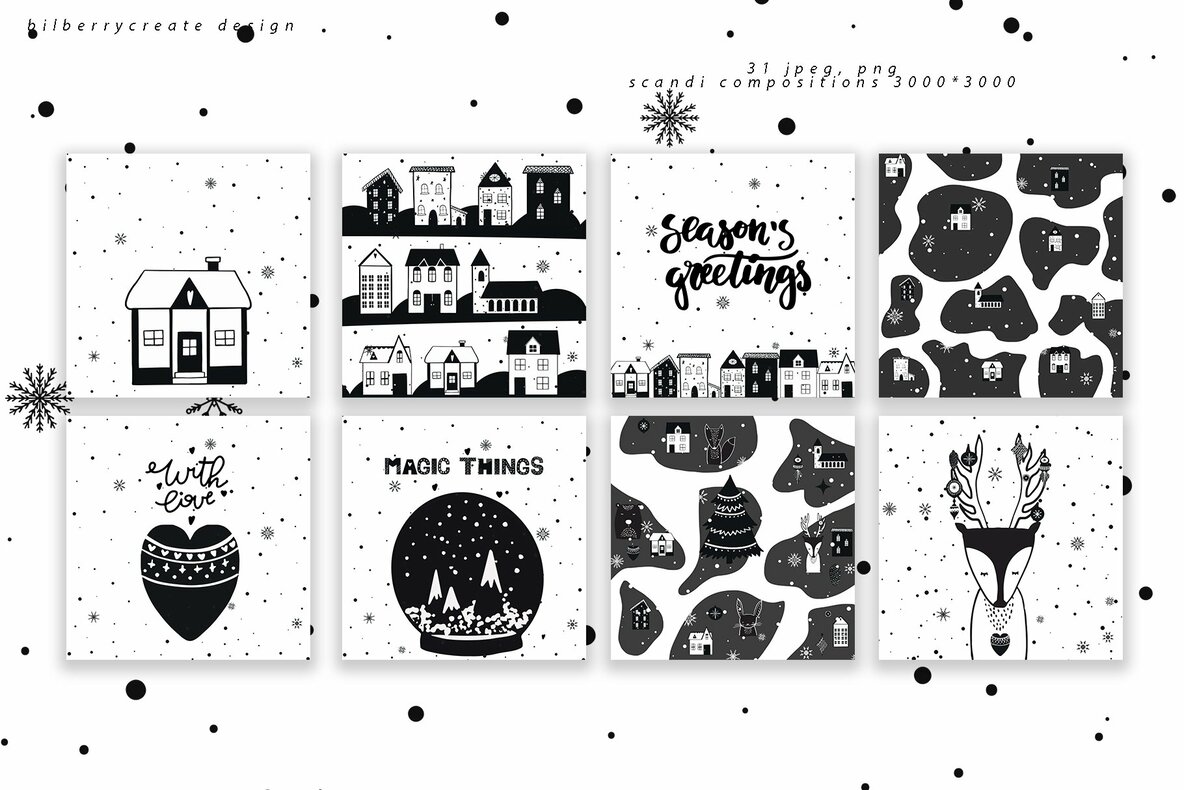 Scandinavian Christmas Big Pack Scandinavian Christmas Big Pack