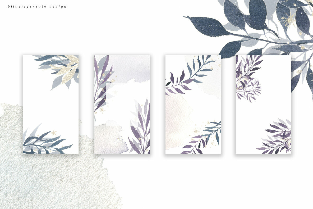 Winter Violet Collection Winter Violet Collection