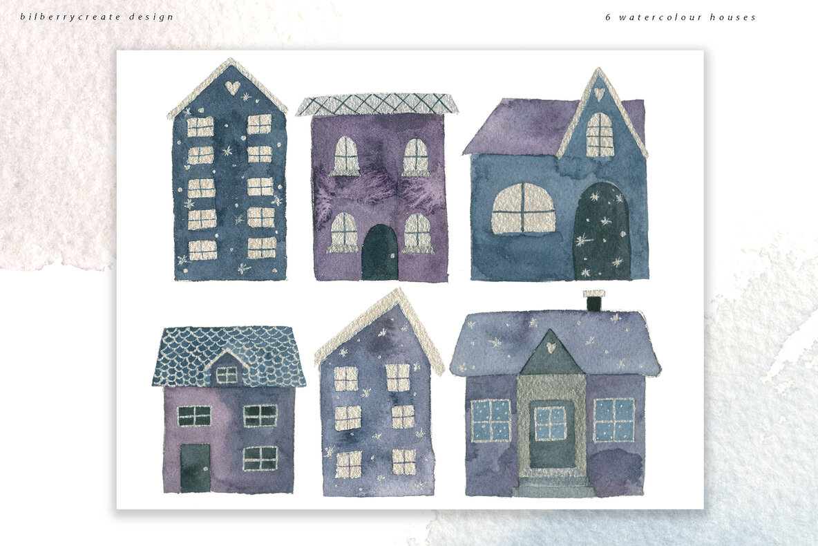 Winter Violet Collection Winter Violet Collection