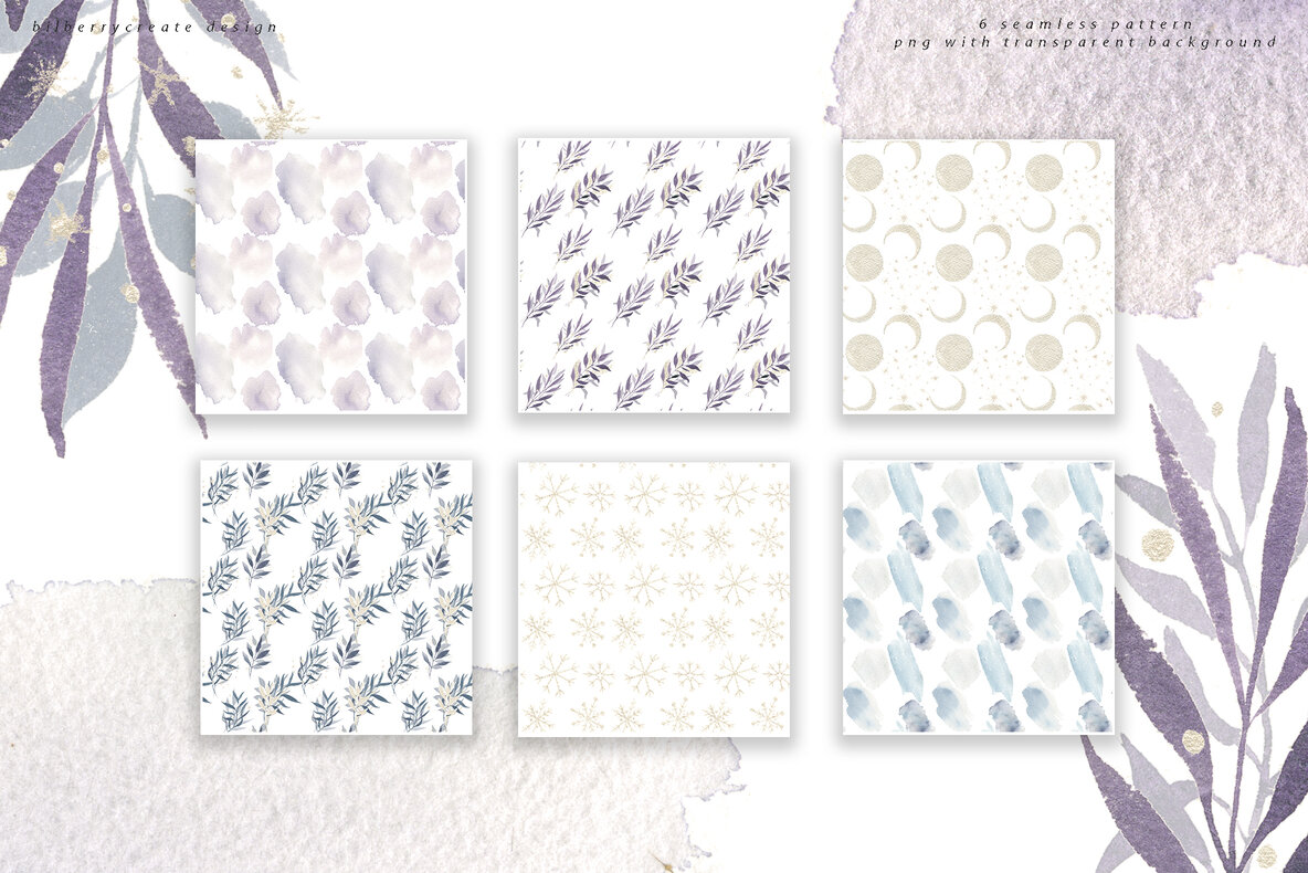 Winter Violet Collection Winter Violet Collection
