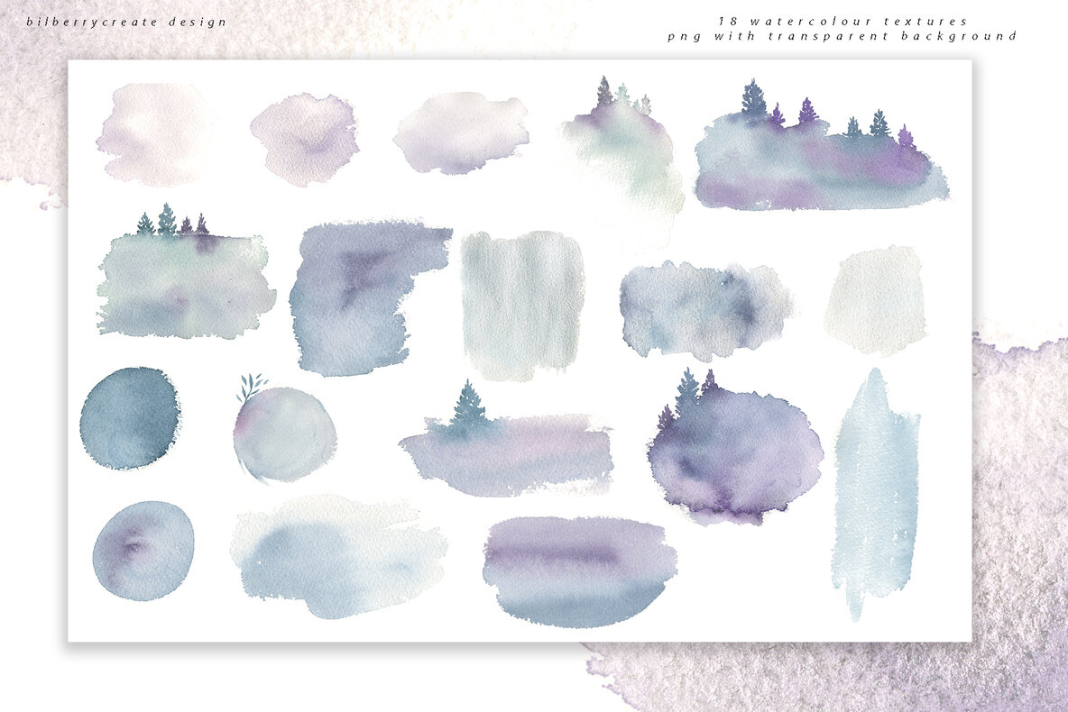Winter Violet Collection Winter Violet Collection