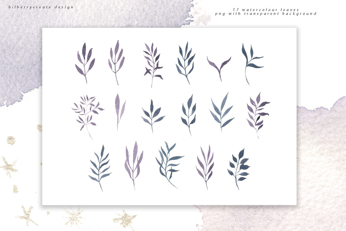 Winter Violet Collection Winter Violet Collection