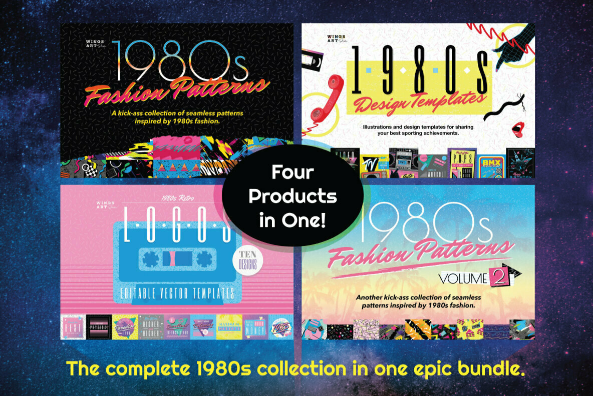 The Complete 1980s Graphics Bundle 2