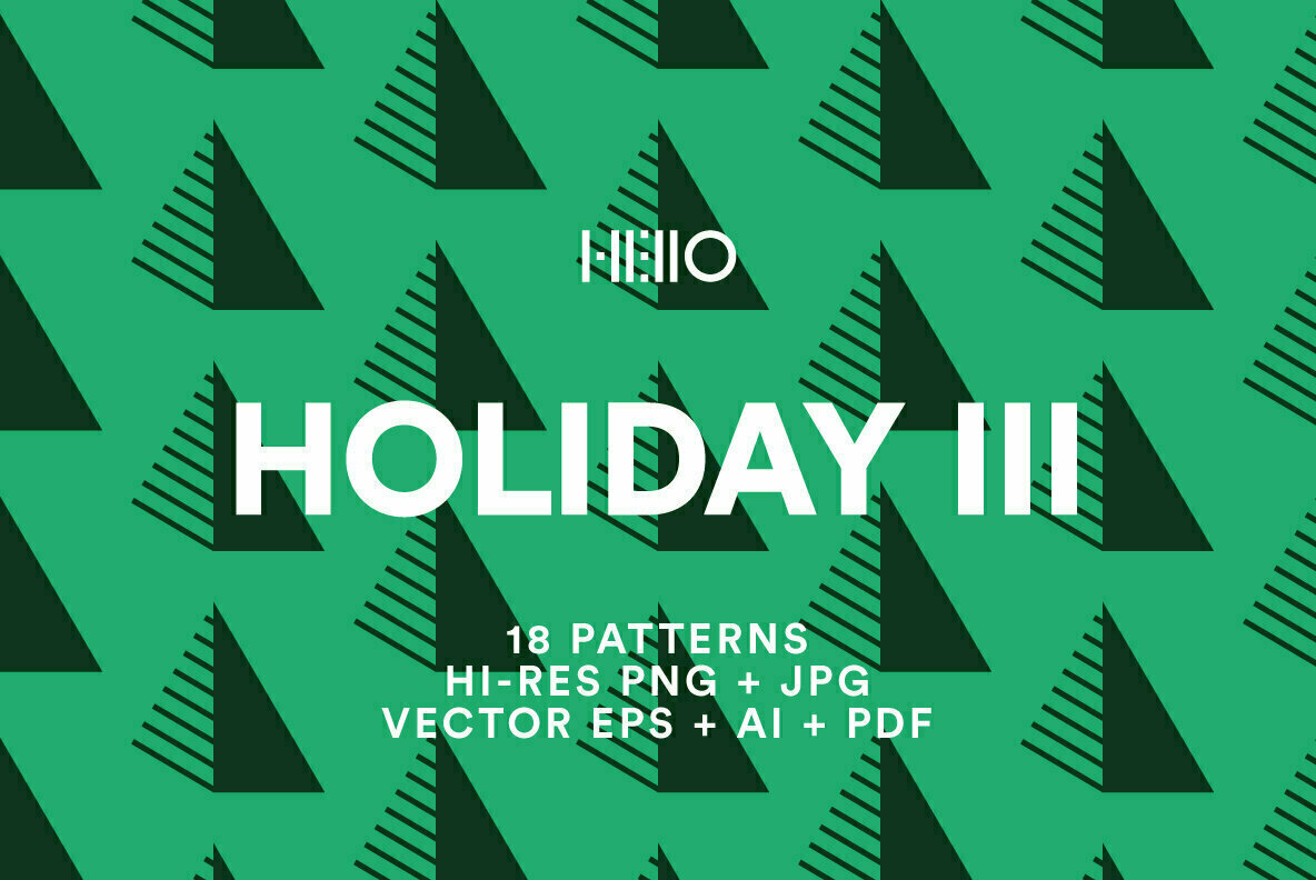 Striped Holiday Patterns 1