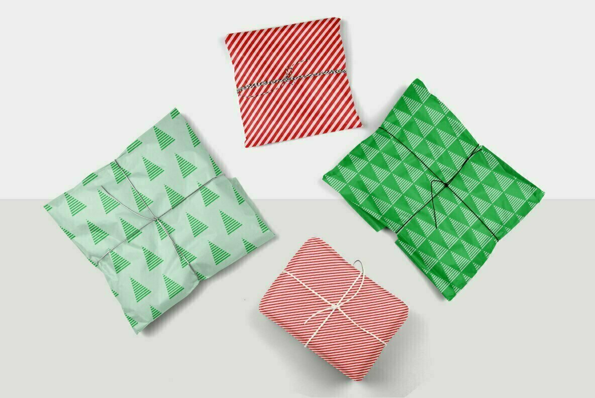 Striped Holiday Patterns 3
