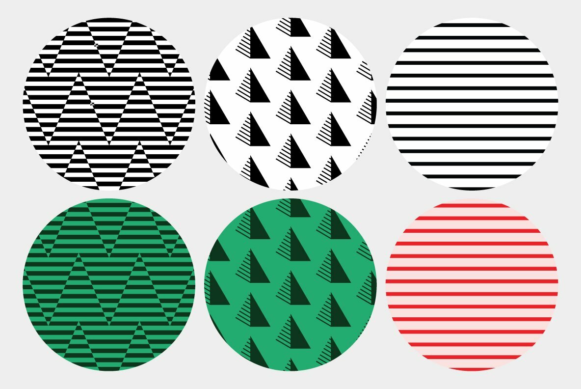 Striped Holiday Patterns 9