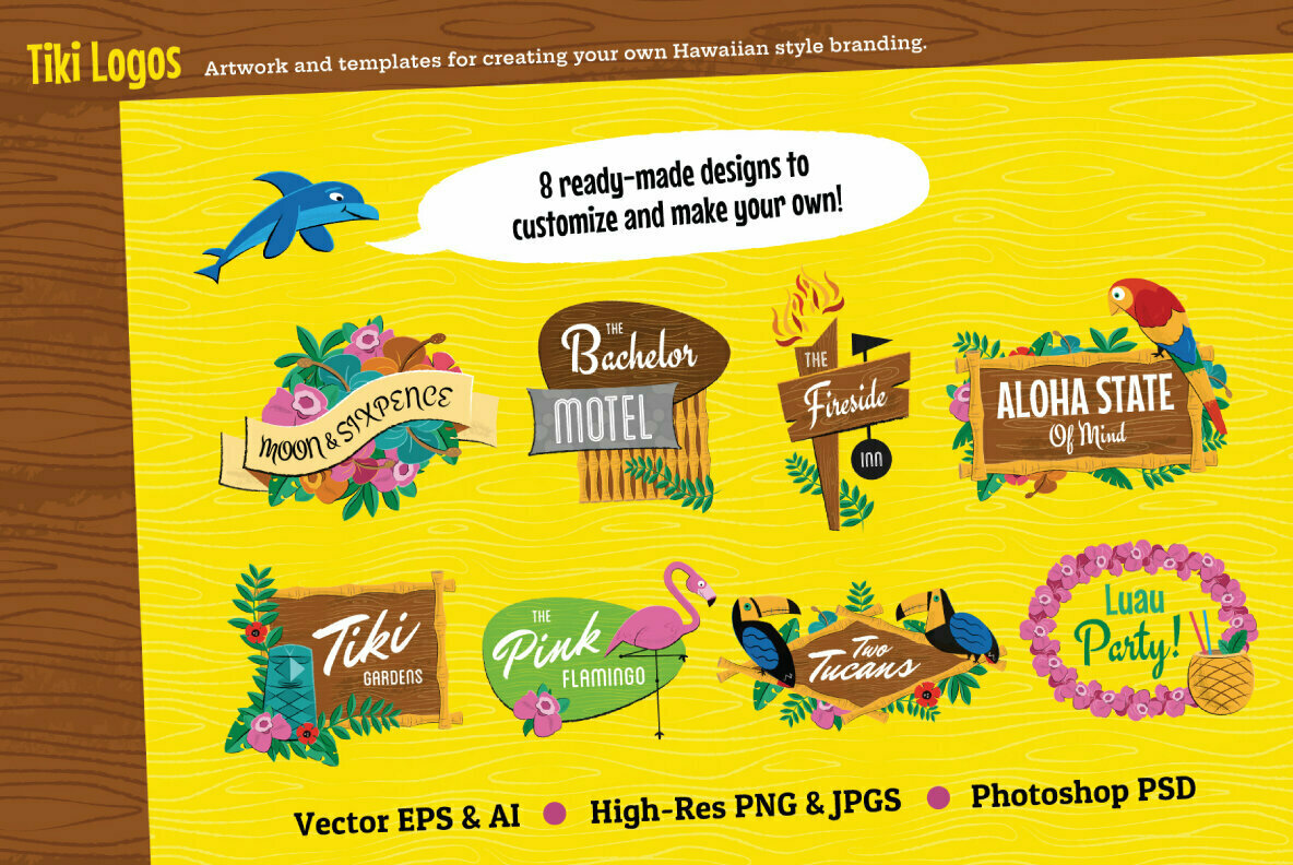 The Complete Tiki Graphics Bundle The Complete Tiki Graphics Bundle