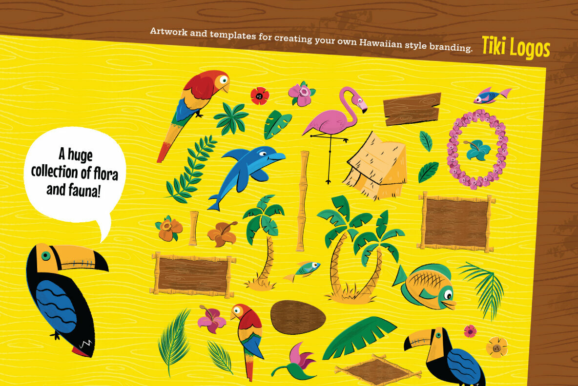 The Complete Tiki Graphics Bundle The Complete Tiki Graphics Bundle
