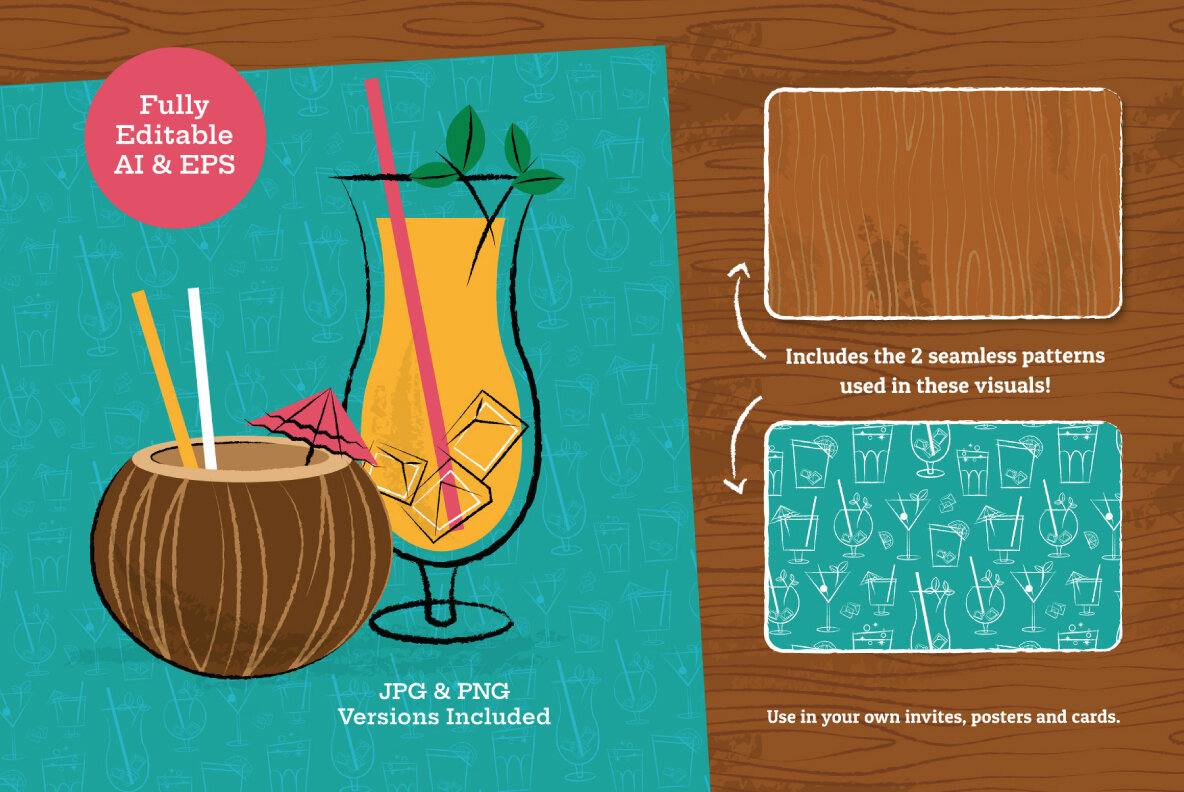 The Complete Tiki Graphics Bundle The Complete Tiki Graphics Bundle