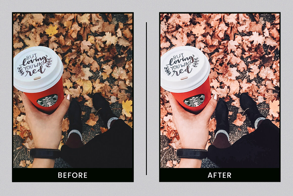 Autumn Leaves Mobile Desktop Lightroom Presets Autumn Leaves Mobile Desktop Lightroom Presets
