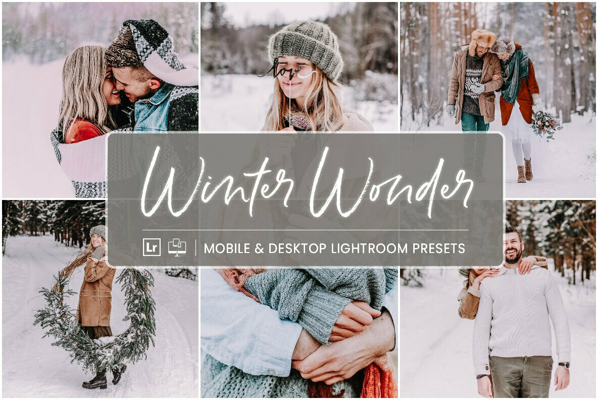 Winter Wonder   Mobile   Desktop Lightroom Presets