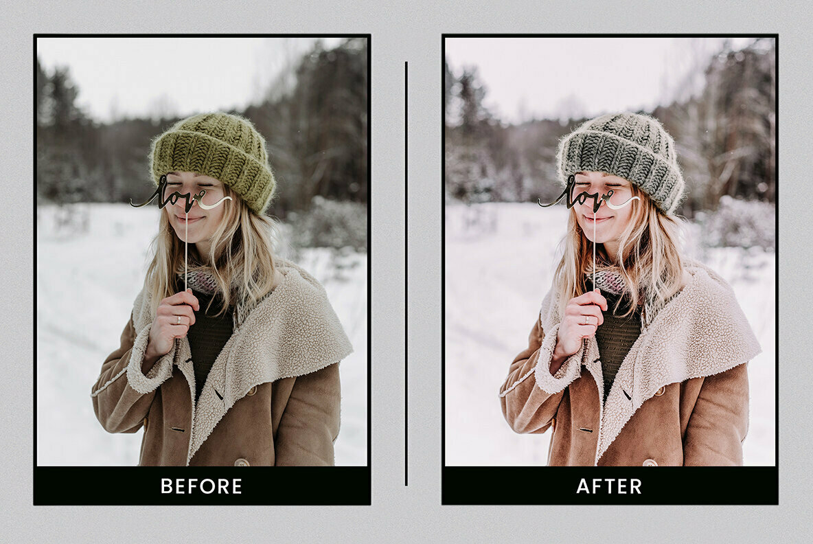 Winter Wonder Mobile Desktop Lightroom Presets Winter Wonder Mobile Desktop Lightroom Presets