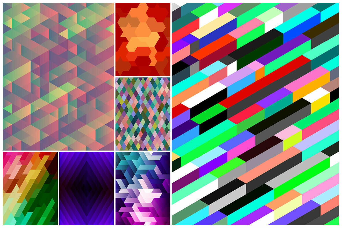 165 Abstract Geometric Backgrounds 165 Abstract Geometric Backgrounds
