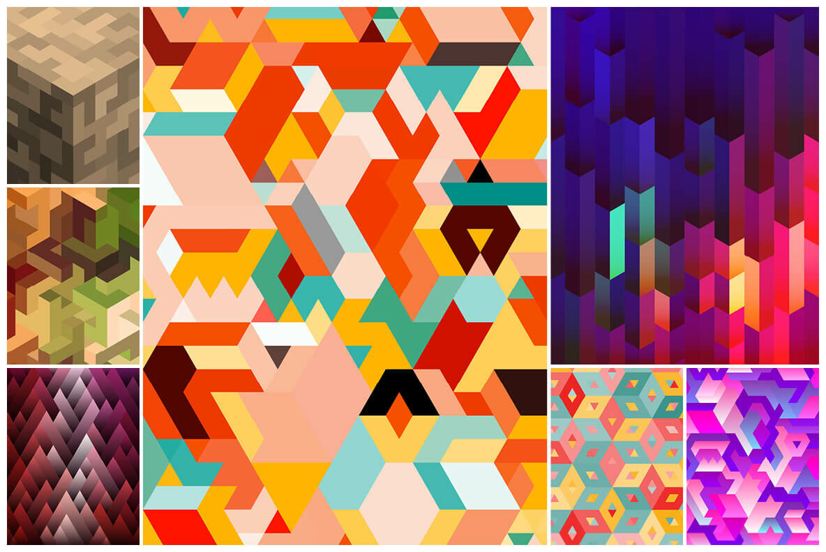 165 Abstract Geometric Backgrounds 165 Abstract Geometric Backgrounds