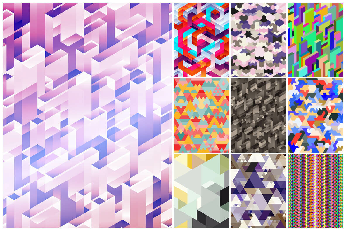 165 Abstract Geometric Backgrounds 165 Abstract Geometric Backgrounds