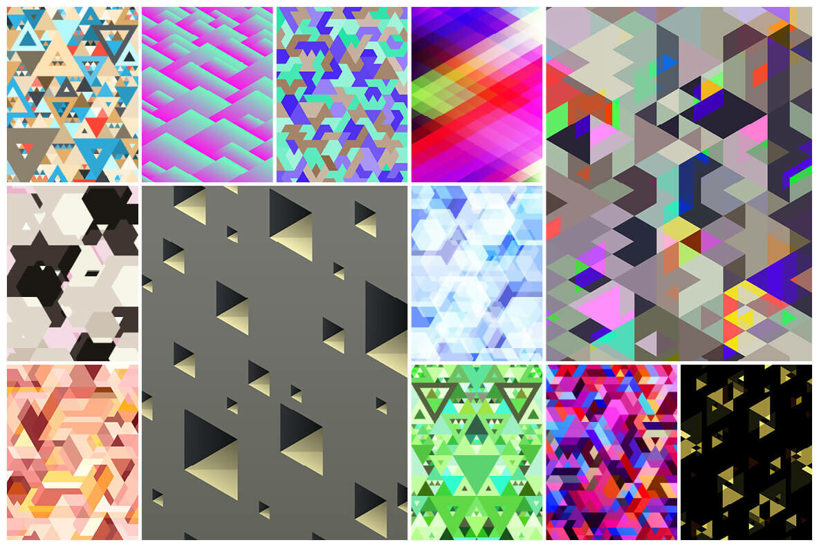 165 Abstract Geometric Backgrounds 165 Abstract Geometric Backgrounds