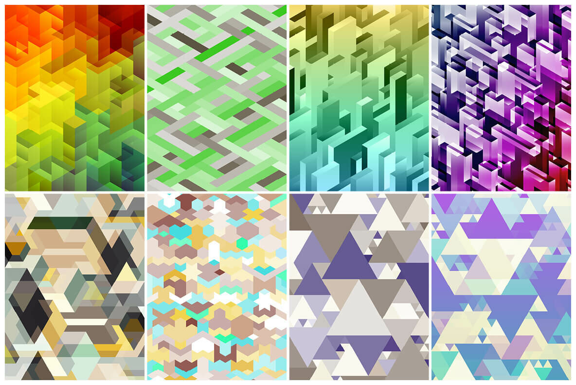 165 Abstract Geometric Backgrounds 165 Abstract Geometric Backgrounds