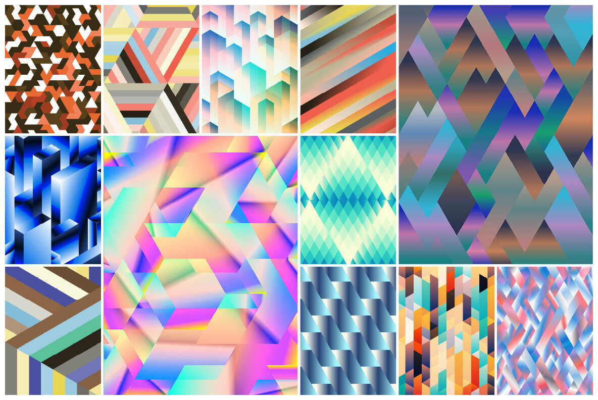165 Abstract Geometric Backgrounds 165 Abstract Geometric Backgrounds