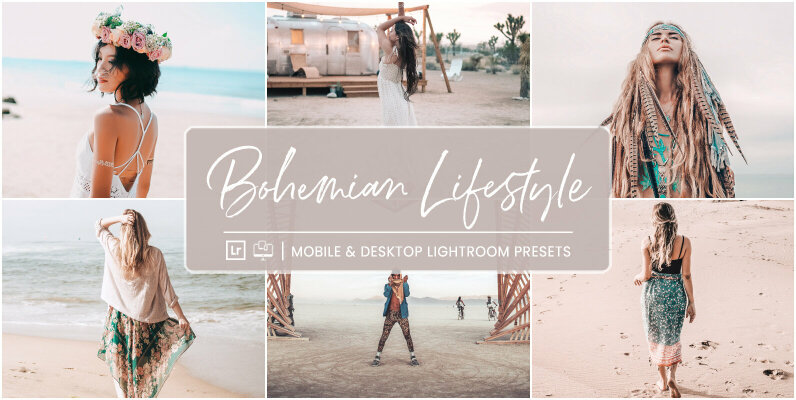 Bohemian Lifestyle   Mobile   Desktop Lightroom Presets