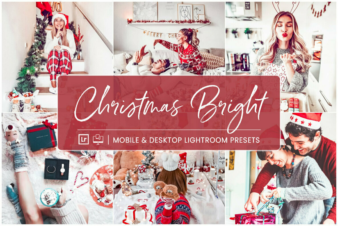 Christmas Bright Mobile Desktop Lightroom Presets Christmas Bright Mobile Desktop Lightroom Presets