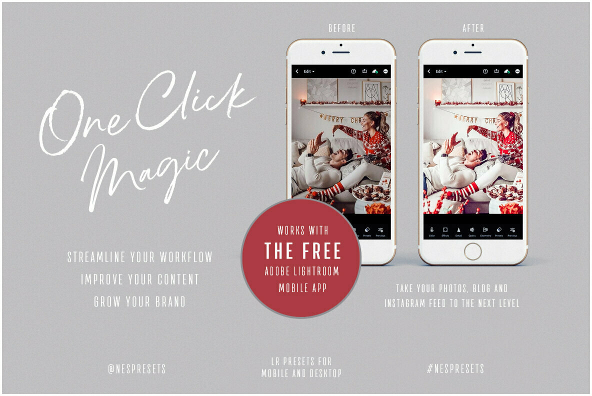 Christmas Bright Mobile Desktop Lightroom Presets Christmas Bright Mobile Desktop Lightroom Presets