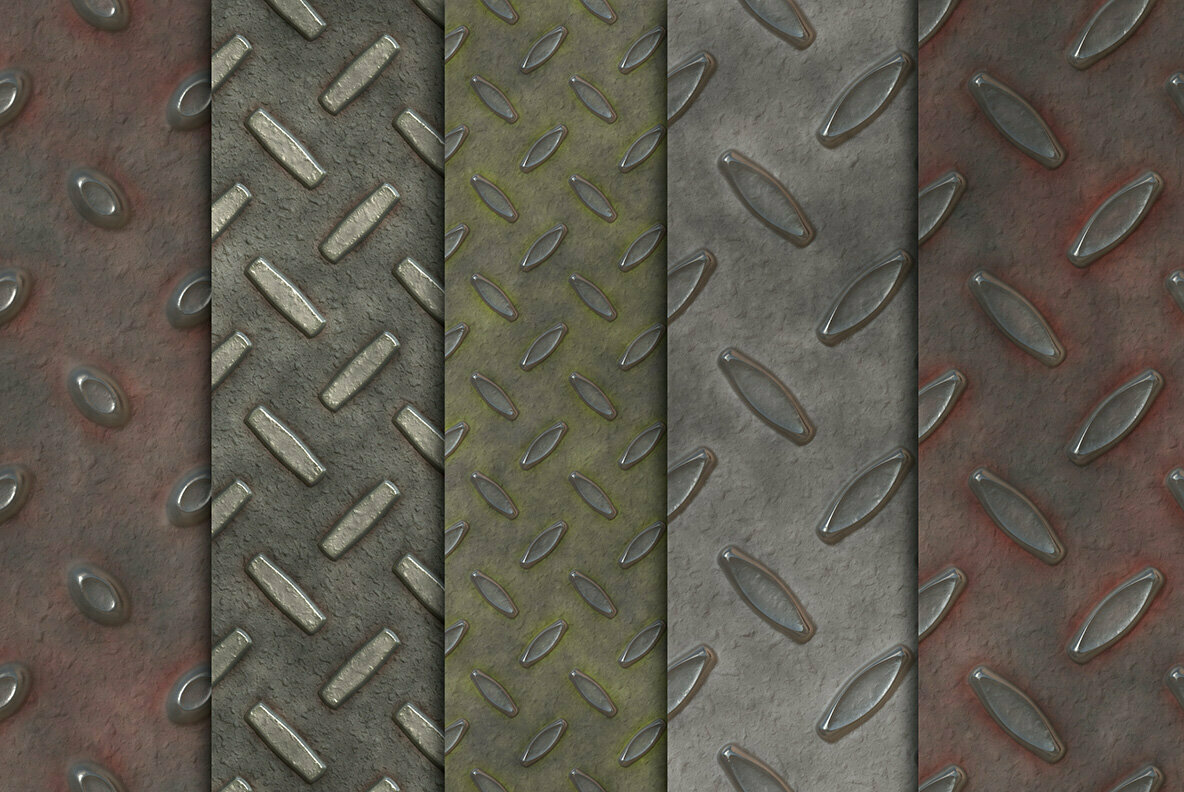 Diamond Plate Textures 3