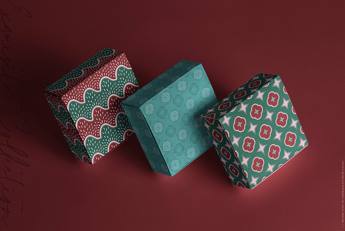 Lovely Seamless Patterns Kit 4