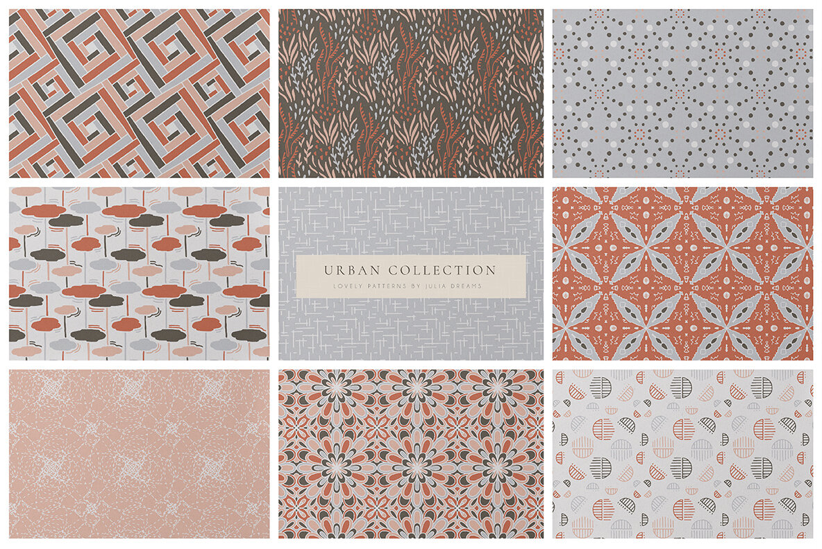 Lovely Seamless Patterns Kit 7