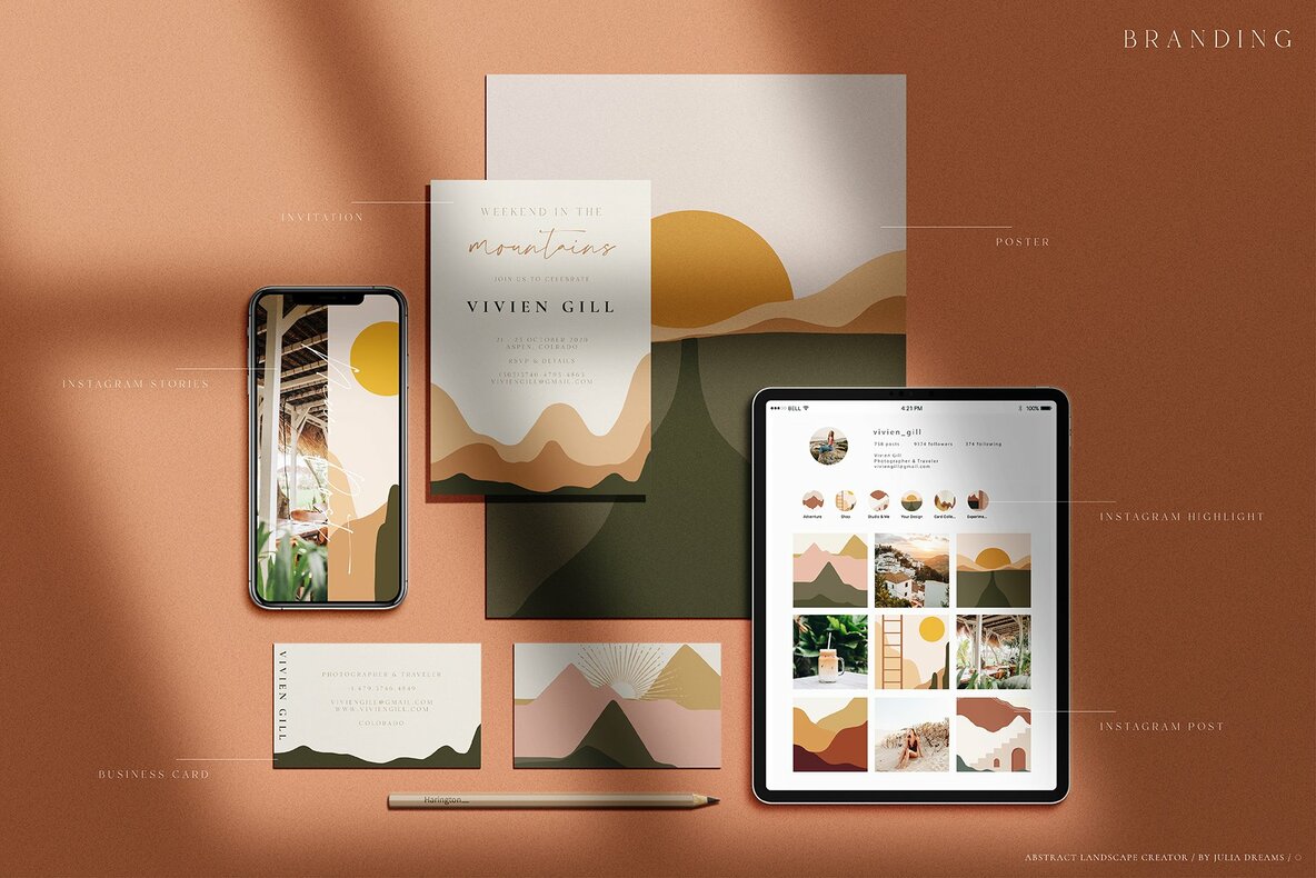 Abstract Landscape Creator Abstract Landscape Creator