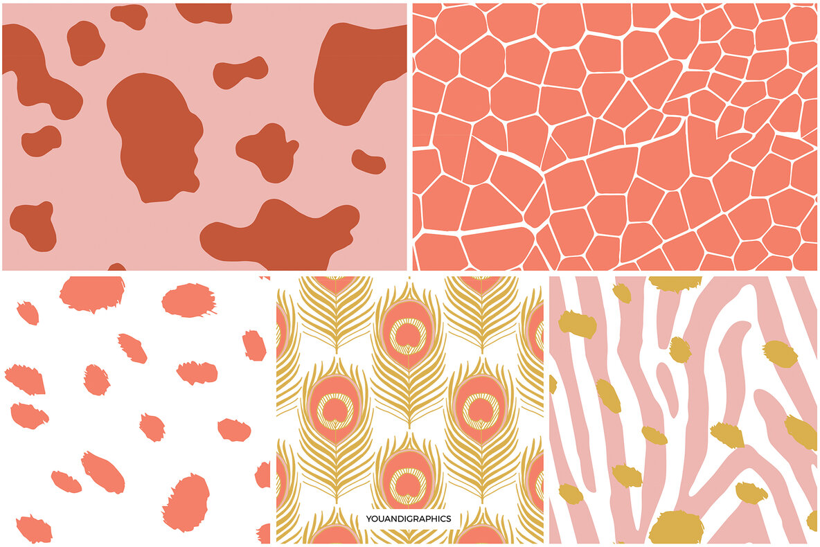 Animal Print Seamless Patterns 10